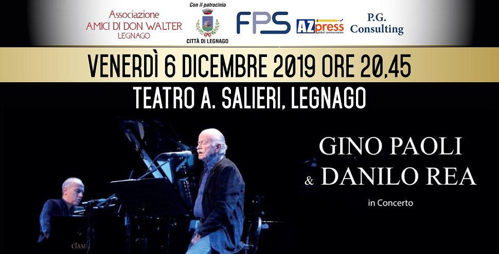 Gino Paoli e Danilo Rea live a Legnago