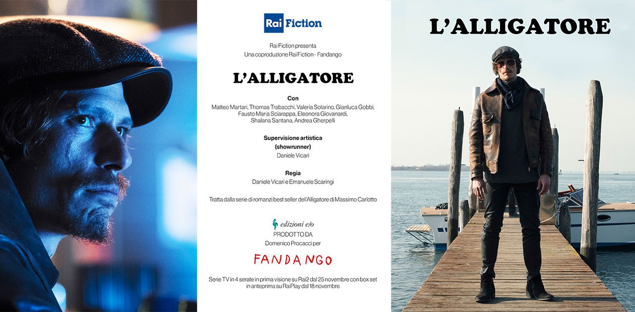 L'Alligatore di Massimo Carlotto in una fiction Rai