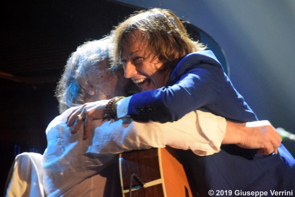 Mauro Paoluzzi e Gianna Nannini Live 1 – Foto di Giuseppe Verrini