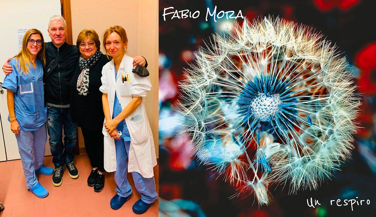 Il cantante dei Rio, Fabio Mora scrive una canzone per i malati di SLA e la dona all’associazione Aisla