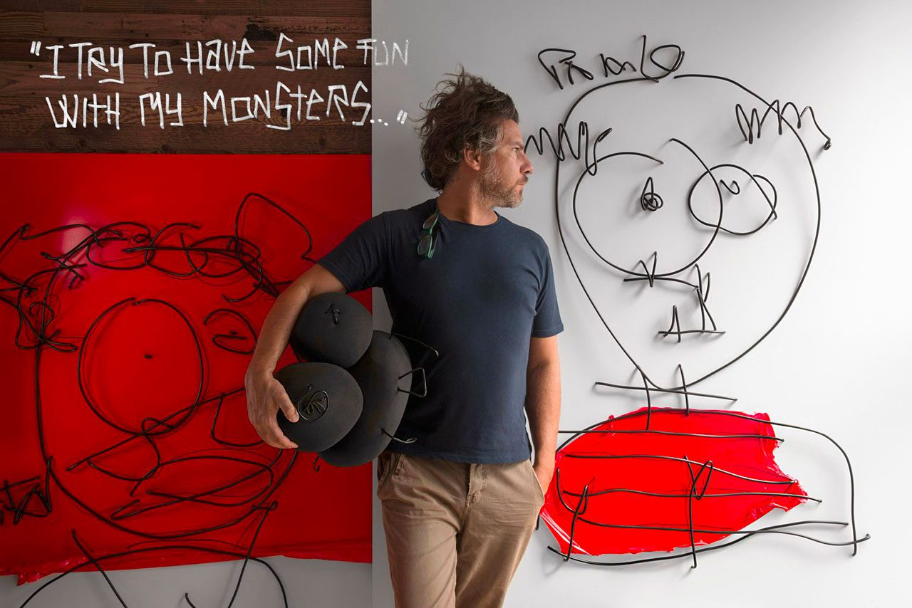 Frank Cianuro le sue opere sono la sua macchina del tempo