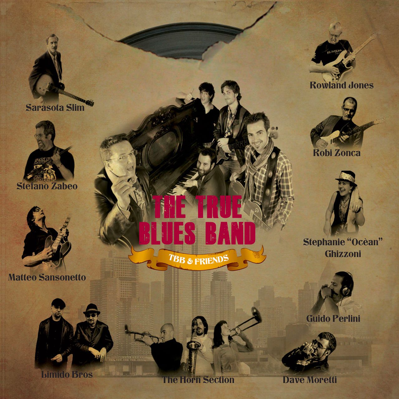 Copertina di TBB & Friends della True Blues Band