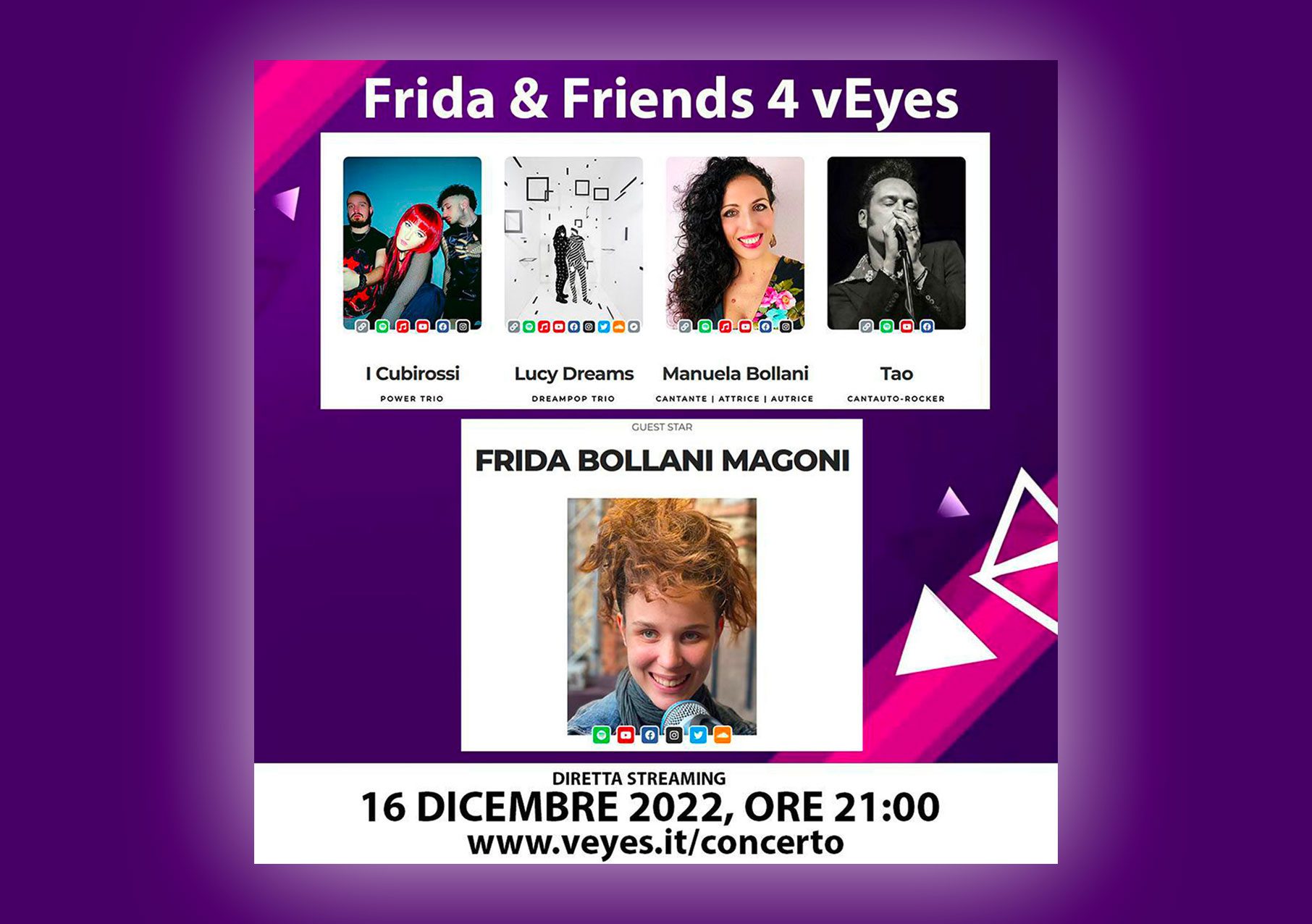 Frida & Friend 4 vEyes con la partecipazione di TAO