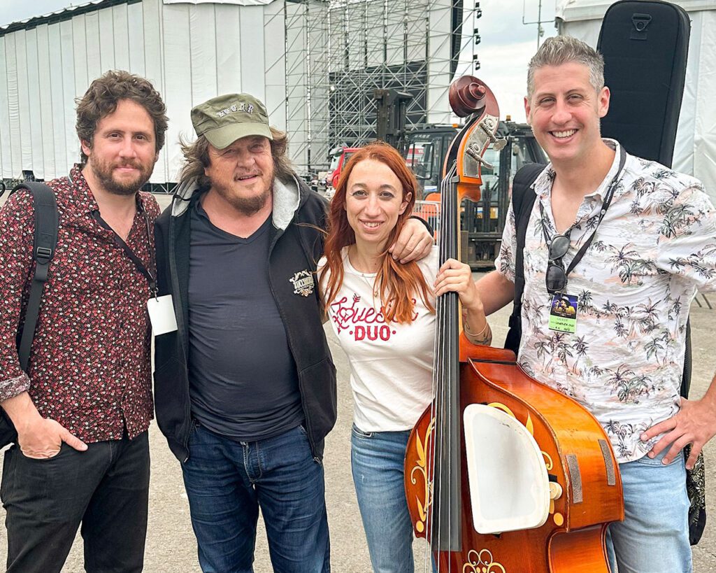 I Lovesick Duo con Zucchero "Sugar" Fornaciari alla RCF Arena