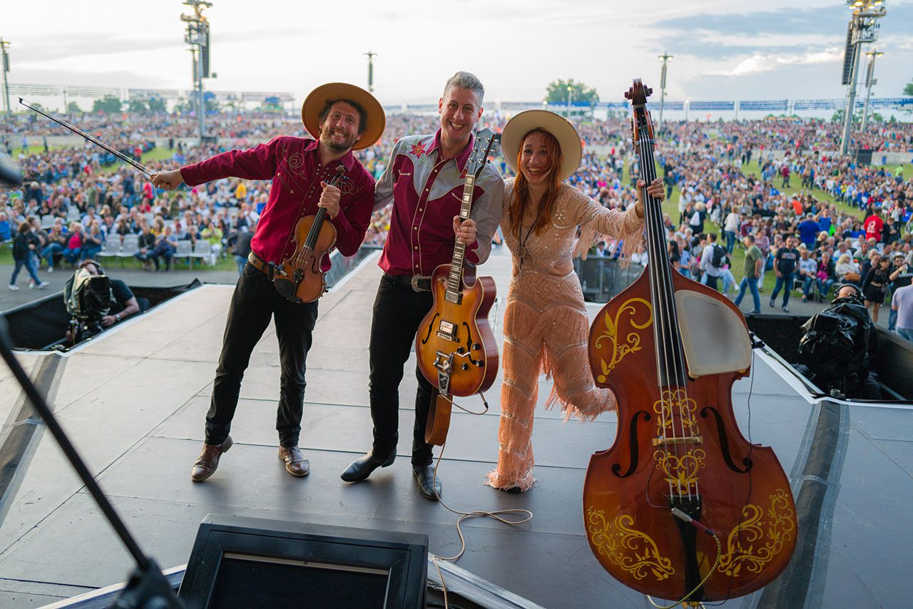 I Lovesick Duo live alla RCF Arena di Reggio Emilia in apertura a Zucchero