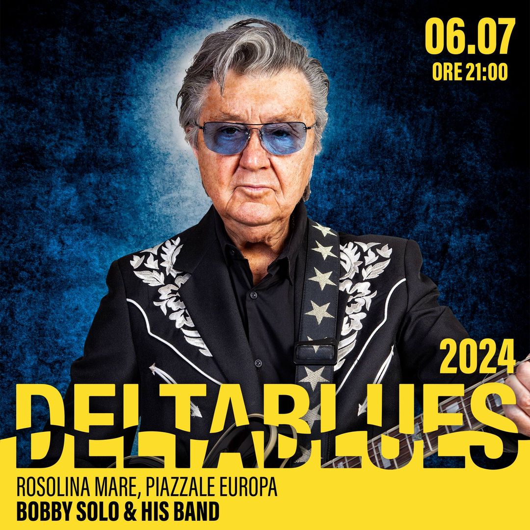 Bobby Solo al Deltablues 2024