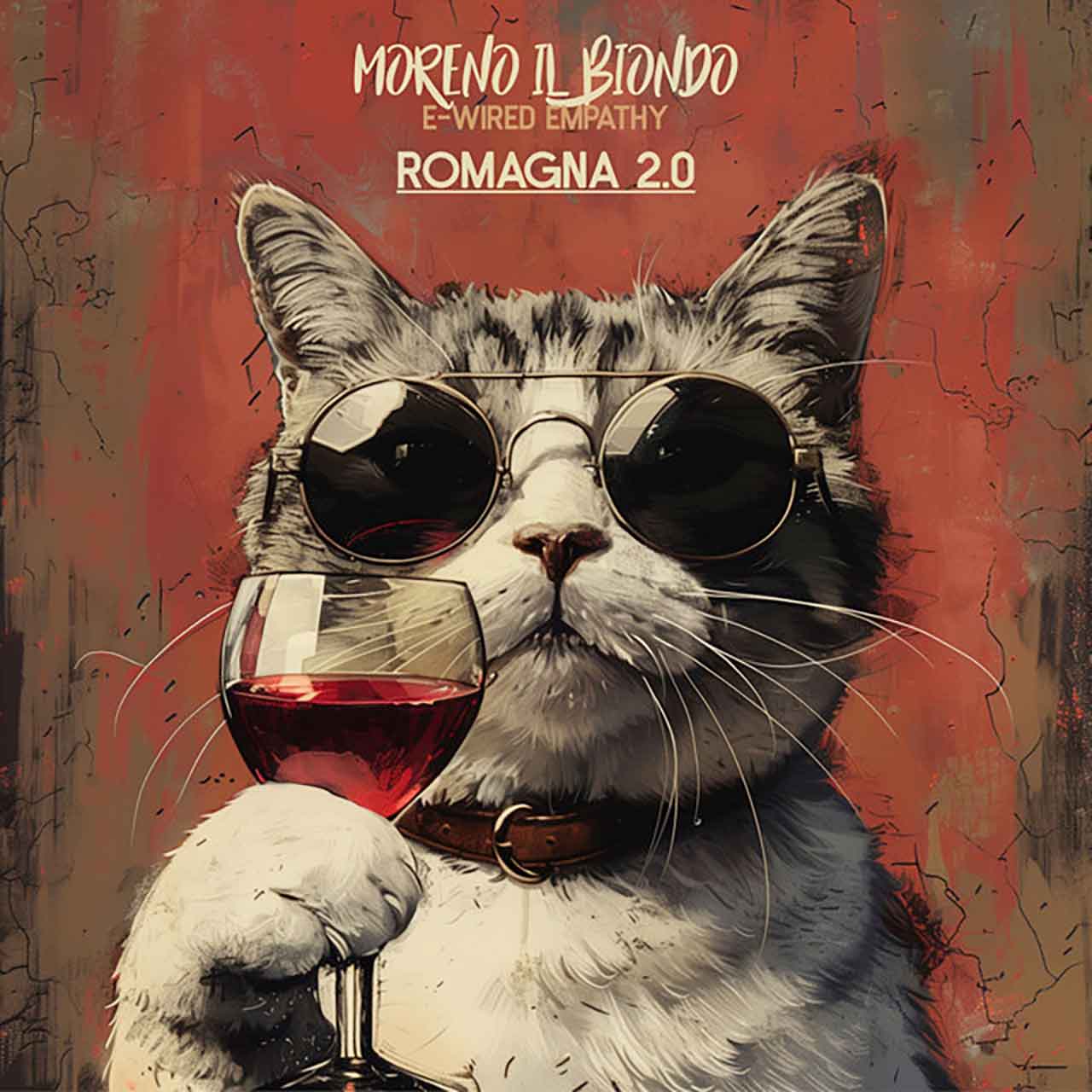 Moreno Il Biondo E-Wired Empathy 'Romagna 2.0' cover album