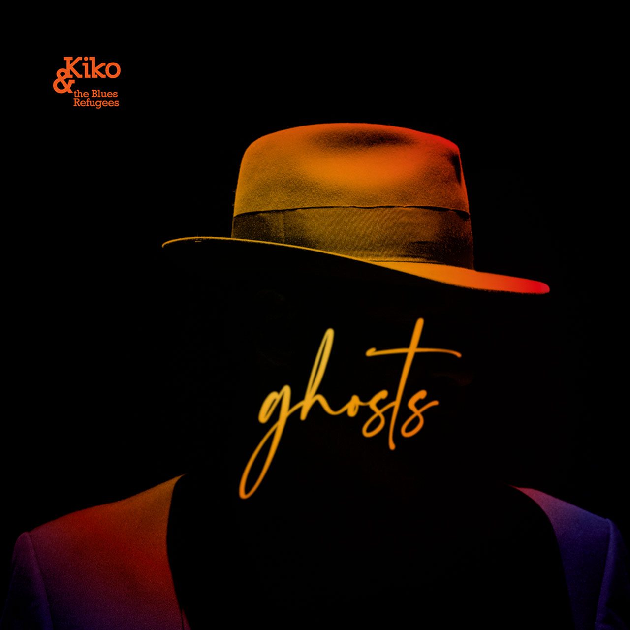 Kiko & The Blues Refugees "Ghosts" cover album