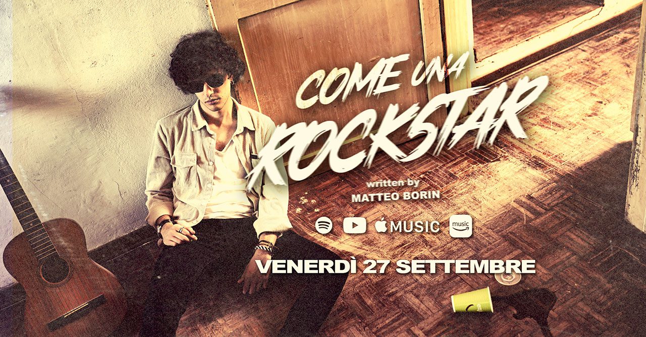 Matteo Borin esce il singolo 'Come una Rockstar'