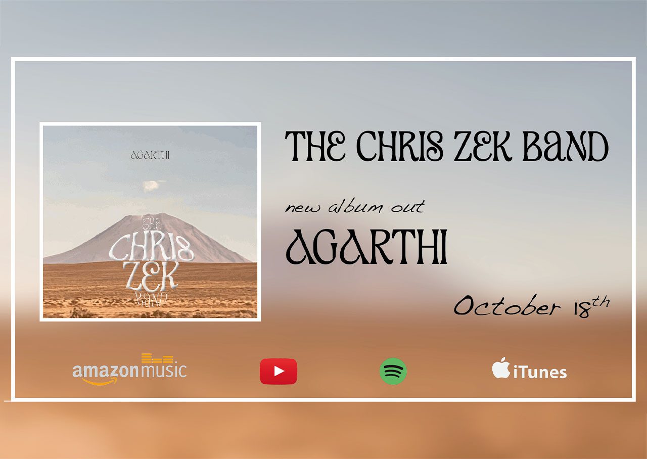 The Chris Zek Band fuori il nuovo album 'Agarthi'