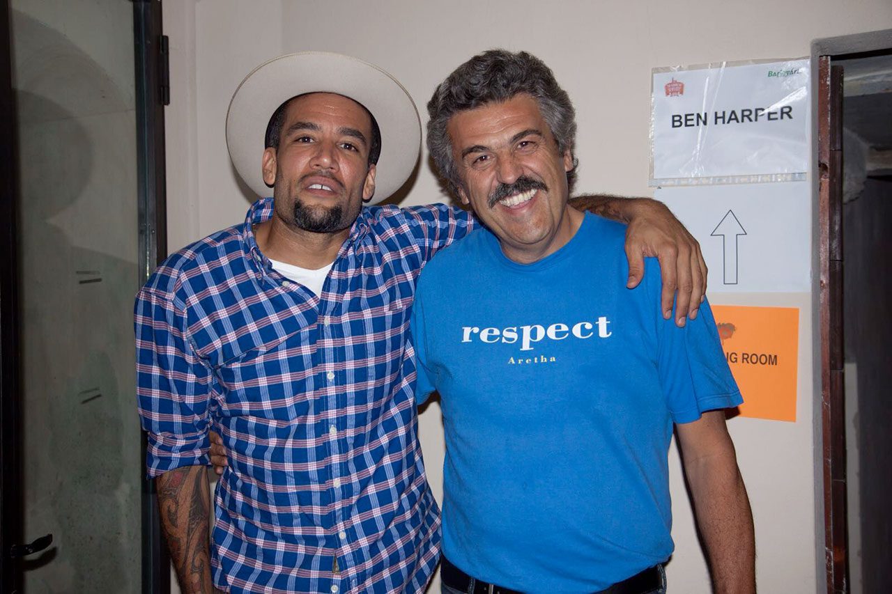 Claudio Trotta e Ben Harper