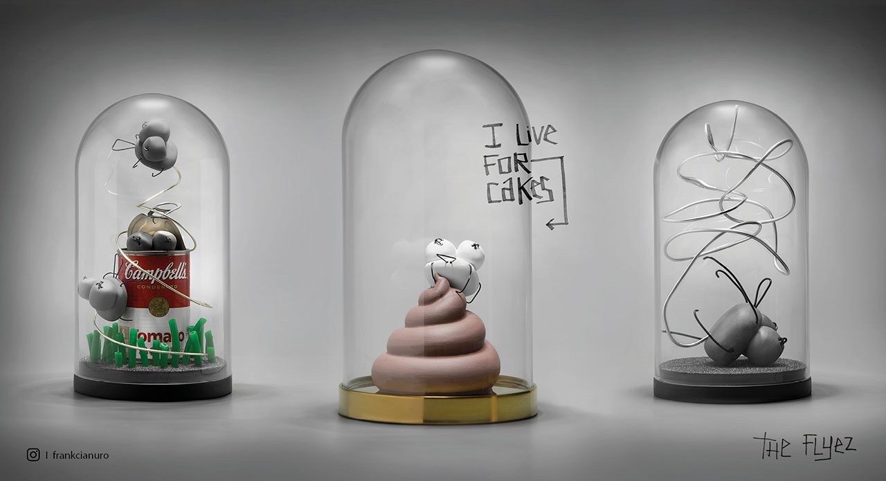 Le mosche irriverenti di Frank Cianuro 