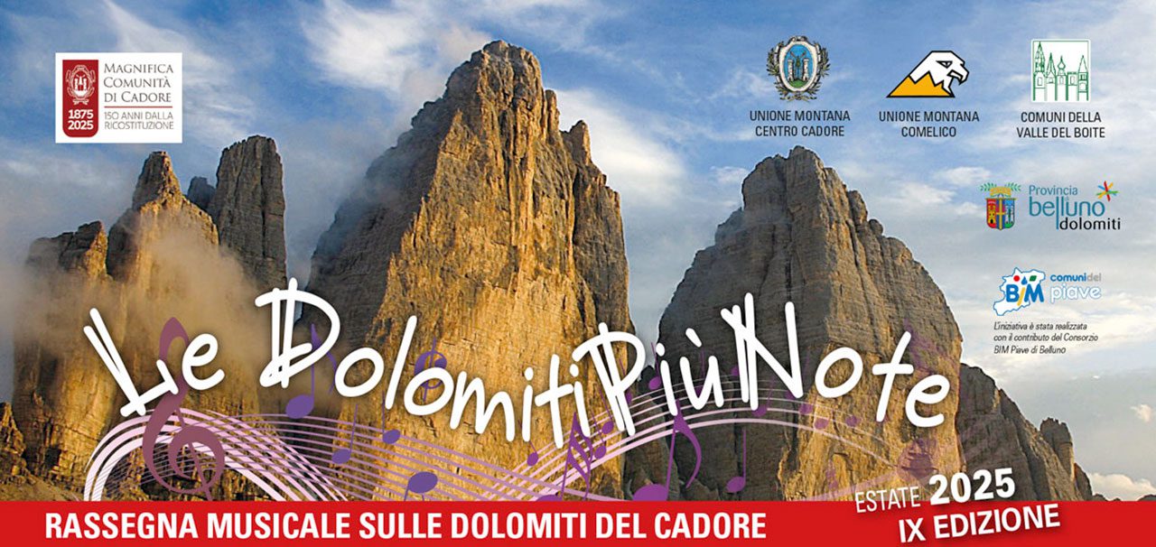 Cadore dolomiti Music Festival_Le Dolomiti più Note