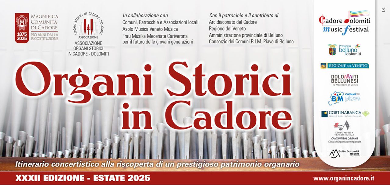 Organi storici in Cadore