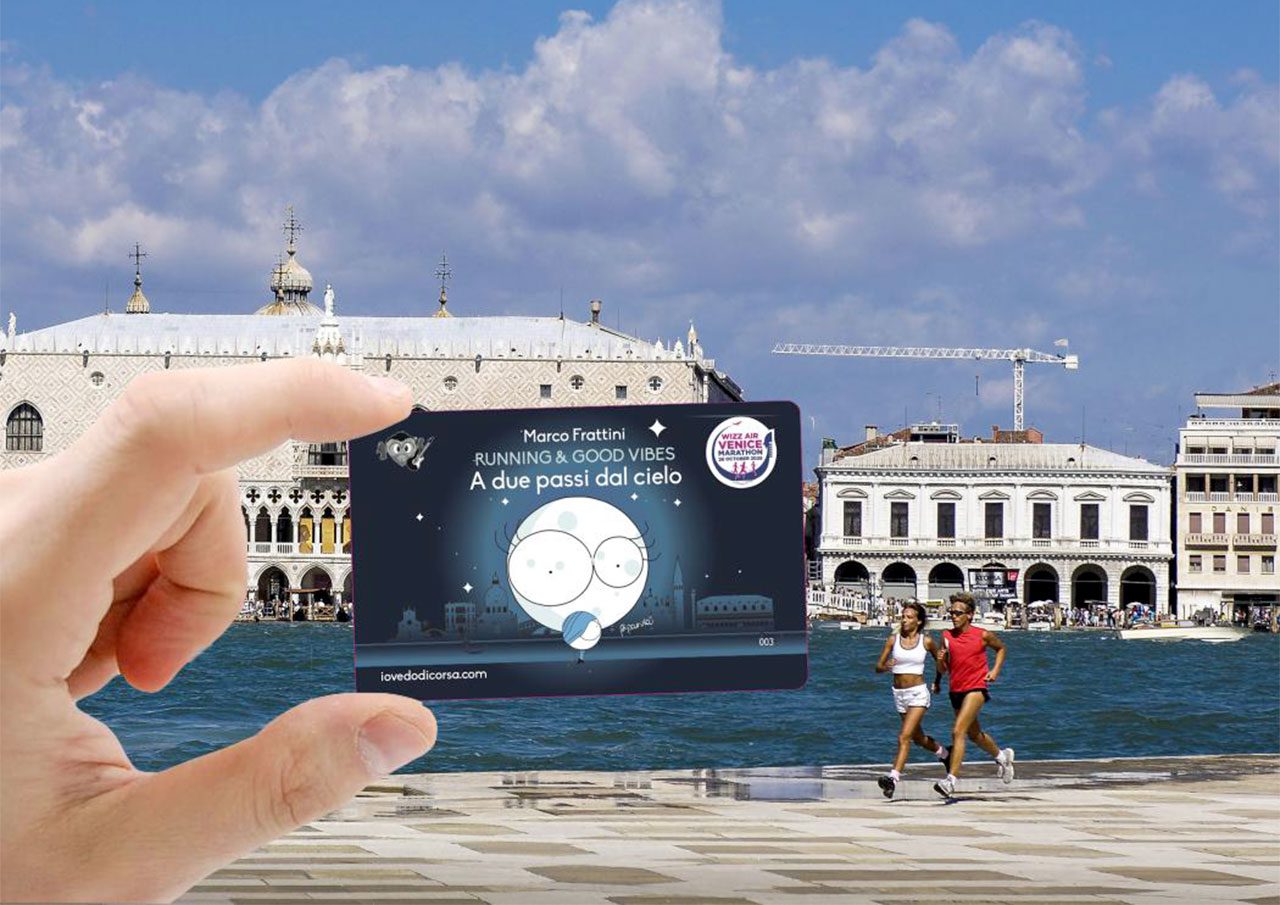 MARCO FRATTINI PRESENTA LA CARD DEDICATA ALLA VENICEMARATHON 2025