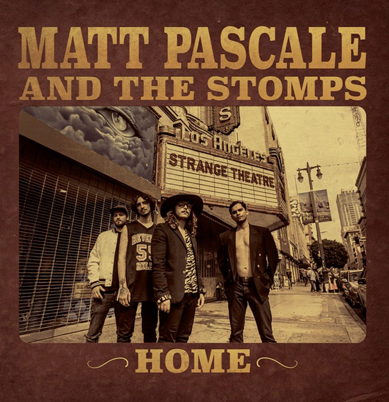 Matt Pascale & The Stomps - Home cover album