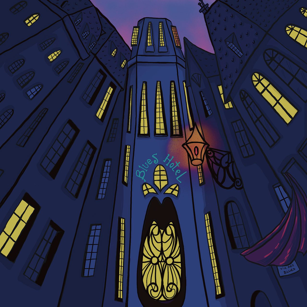 Mamaaba: 'Blues Hotel' Cover album