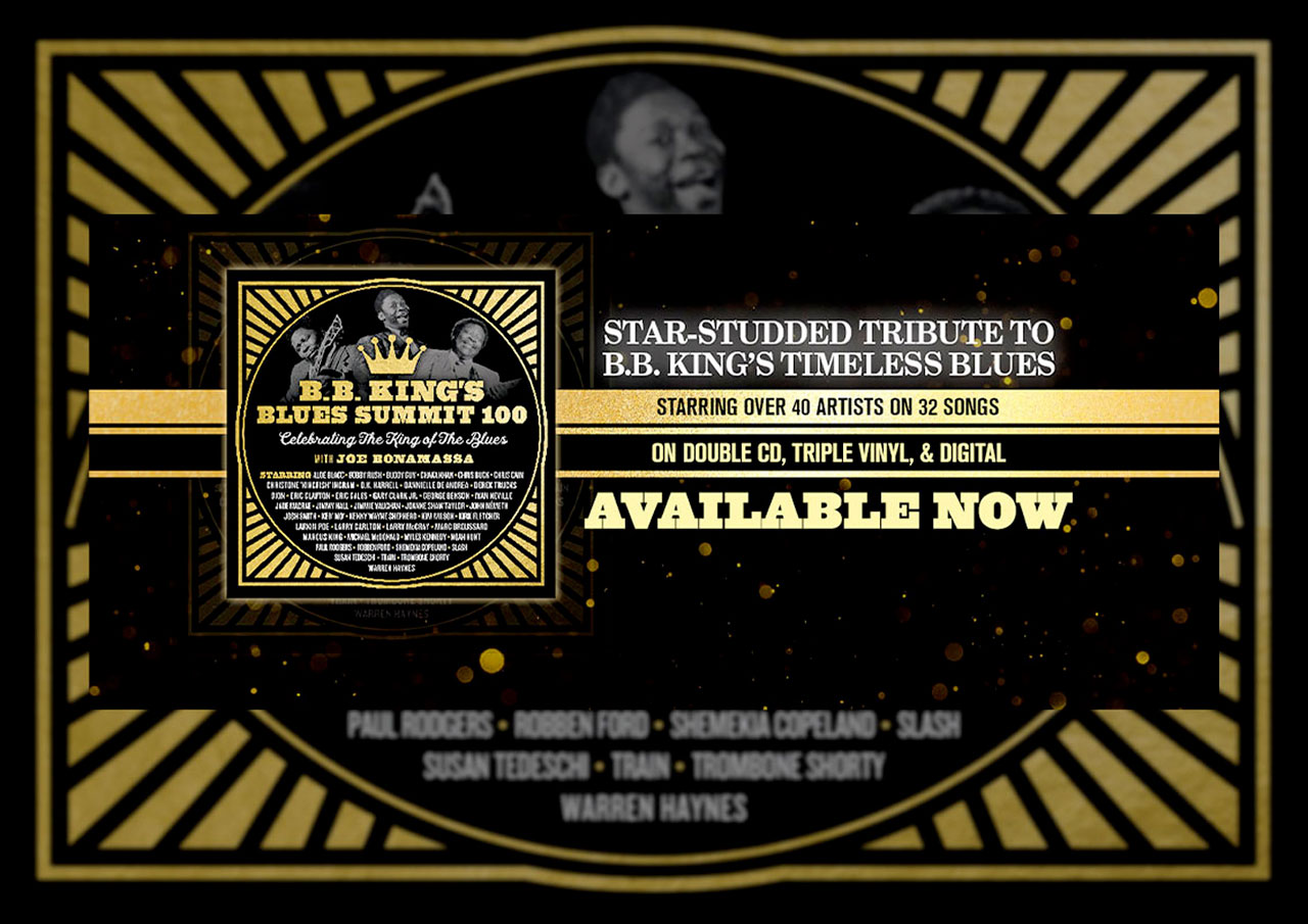 JOE BONAMASSA CELEBRA B.B. KING CON UN’OPERA STORICA: ESCE ‘B.B. KING’S BLUES SUMMIT 100’