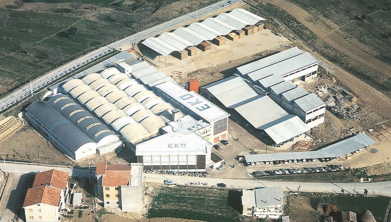 Il grande stabilimento della Eko di Recanati