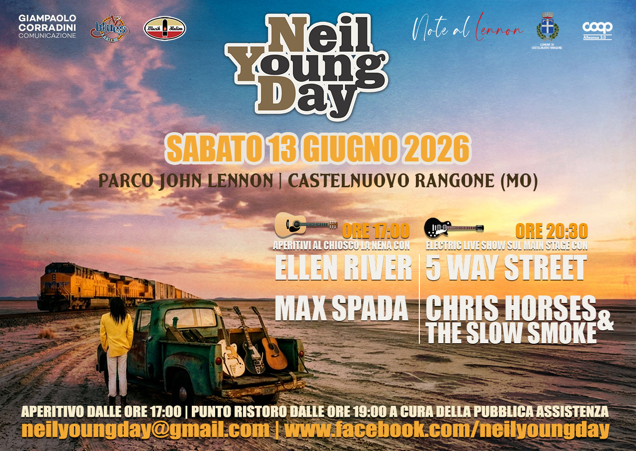 Arriva il Neil Young Day: sabato 13 giugno 2026