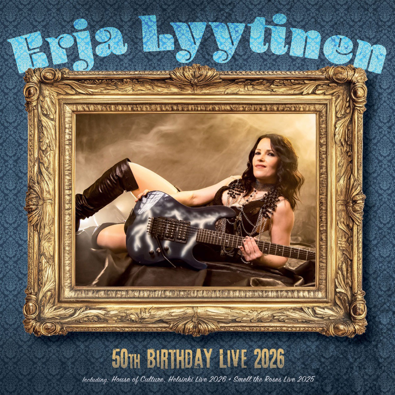 Erja Lyytinen “50th Birthday Live” il cover nuovo album